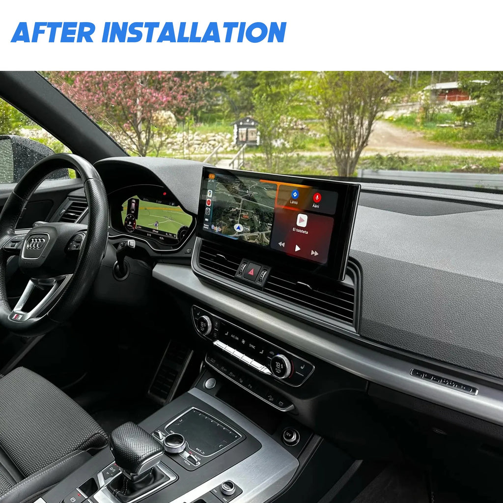 12.3" Wireless CarPlay Multimedia Receiver for Audi A4/A5/Q5 - image 3