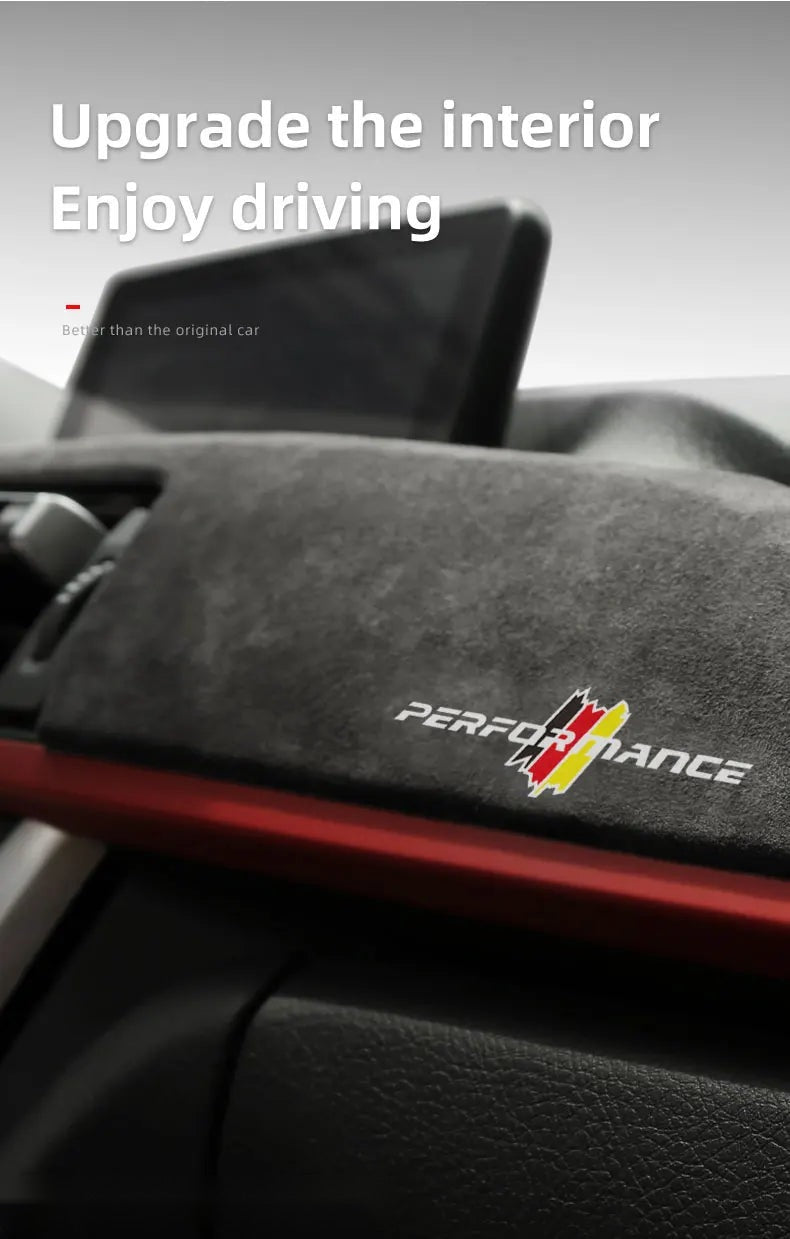 Suede Dashboard Panel Cover Trim for BMW 3 Series F30 and 4 Series