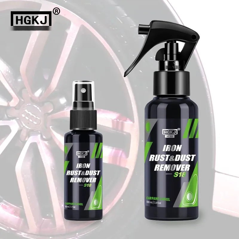 Iron Particle Remover Spray for Car Paint & Wheels, Rust Dust Cleaner