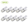 T10 194 LED wedge base bulbs 10 pack xenon white