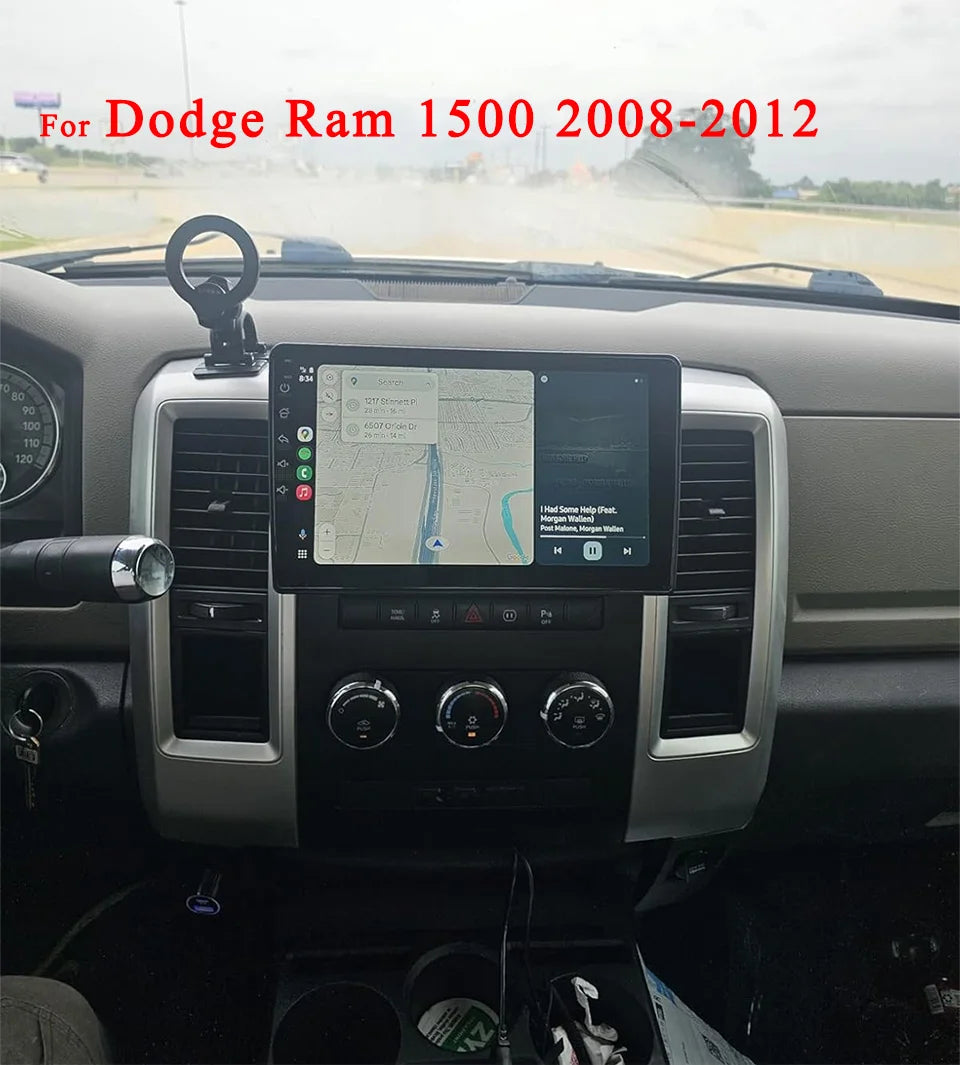 10-Inch Android Car Stereo (2008-2012 Dodge Ram 1500) - image 3