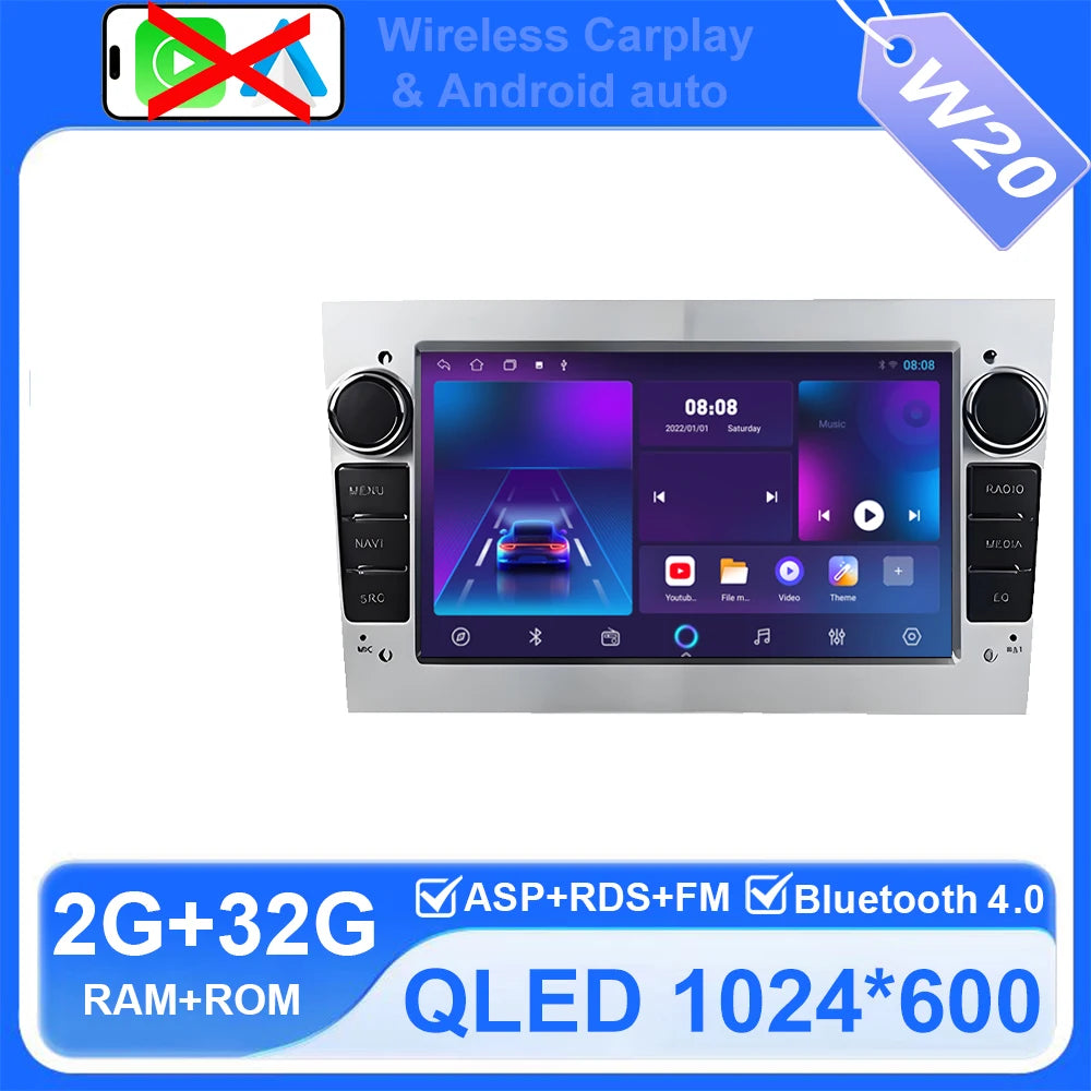 7-inch Android Car Radio with CarPlay GPS for Opel Astra Vectra Zafira - image 29