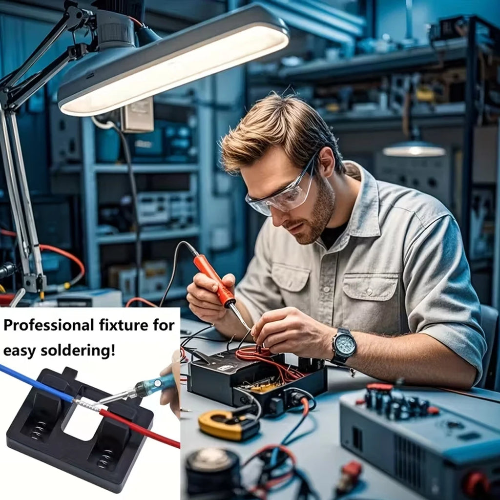 Adjustable Wire Welding Clamp, Portable Soldering Fixture with Quick Release