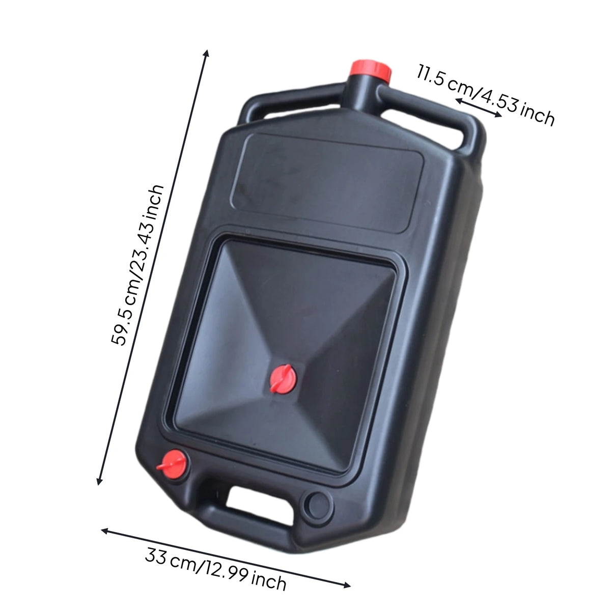 8L Oil Drain Container Leakproof with Handle Anti Splash Engine Oil Drip Pan