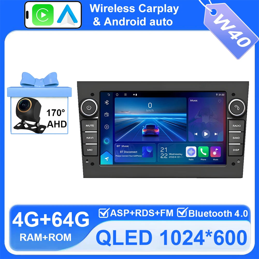7-inch Android Car Radio with CarPlay GPS for Opel Astra Vectra Zafira - image 17