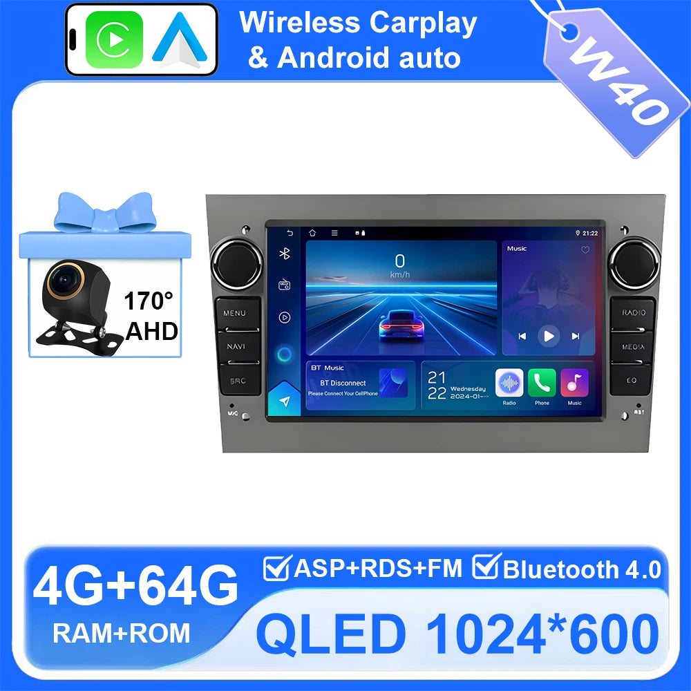 7-inch Android Car Radio with CarPlay GPS for Opel Astra Vectra Zafira - image 13