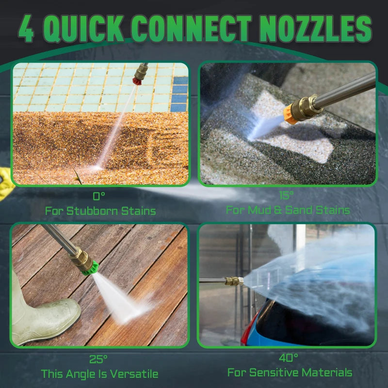 4500 PSI Electric Pressure Washer with Adjustable Nozzles - image 5