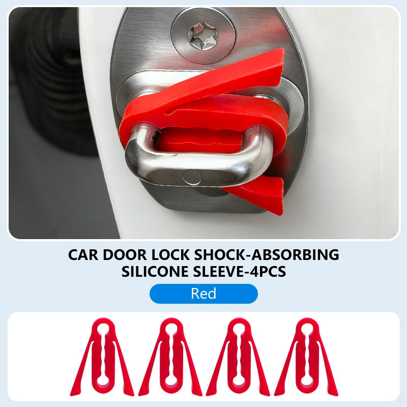 Universal Car Door Shock Absorber Buffer Pads, Anti-Vibration