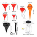 Hand Fuel Pump Car Fuel Tank Sucker Oil Transfer Fuel Pump Petrol Diesel Liquid Manual Pump Syphon Fuel Saver For Gas