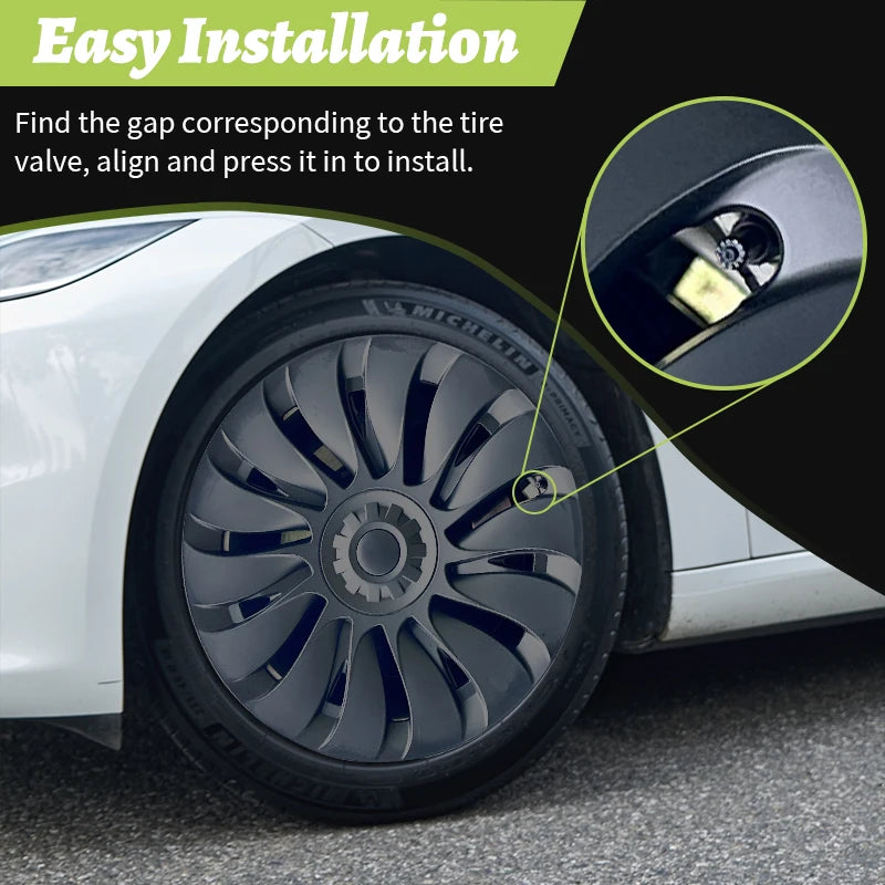 19-Inch Blade Wheel Covers for Tesla Model Y 2020-2024 - image 5
