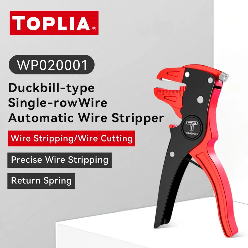 Multifunctional Duckbill Wire Stripper Automatic Wire Stripper Length Adjustable Flat Wire Cutter Wire Stripper For Electrician