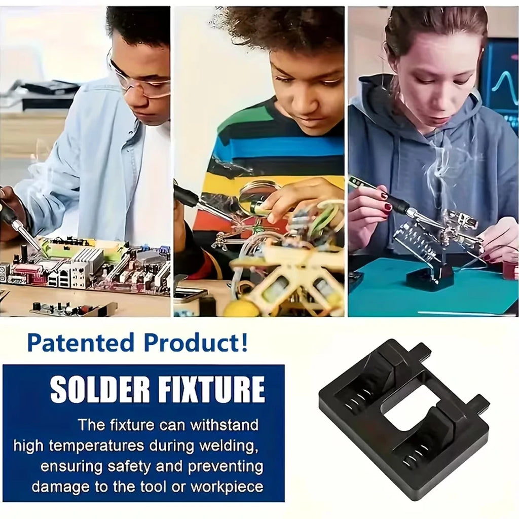 Professional Wire Welding Clamp Adjustable Portable Soldering Fixture Spring Design Quick Clamp Release Soldering Iron Brazing