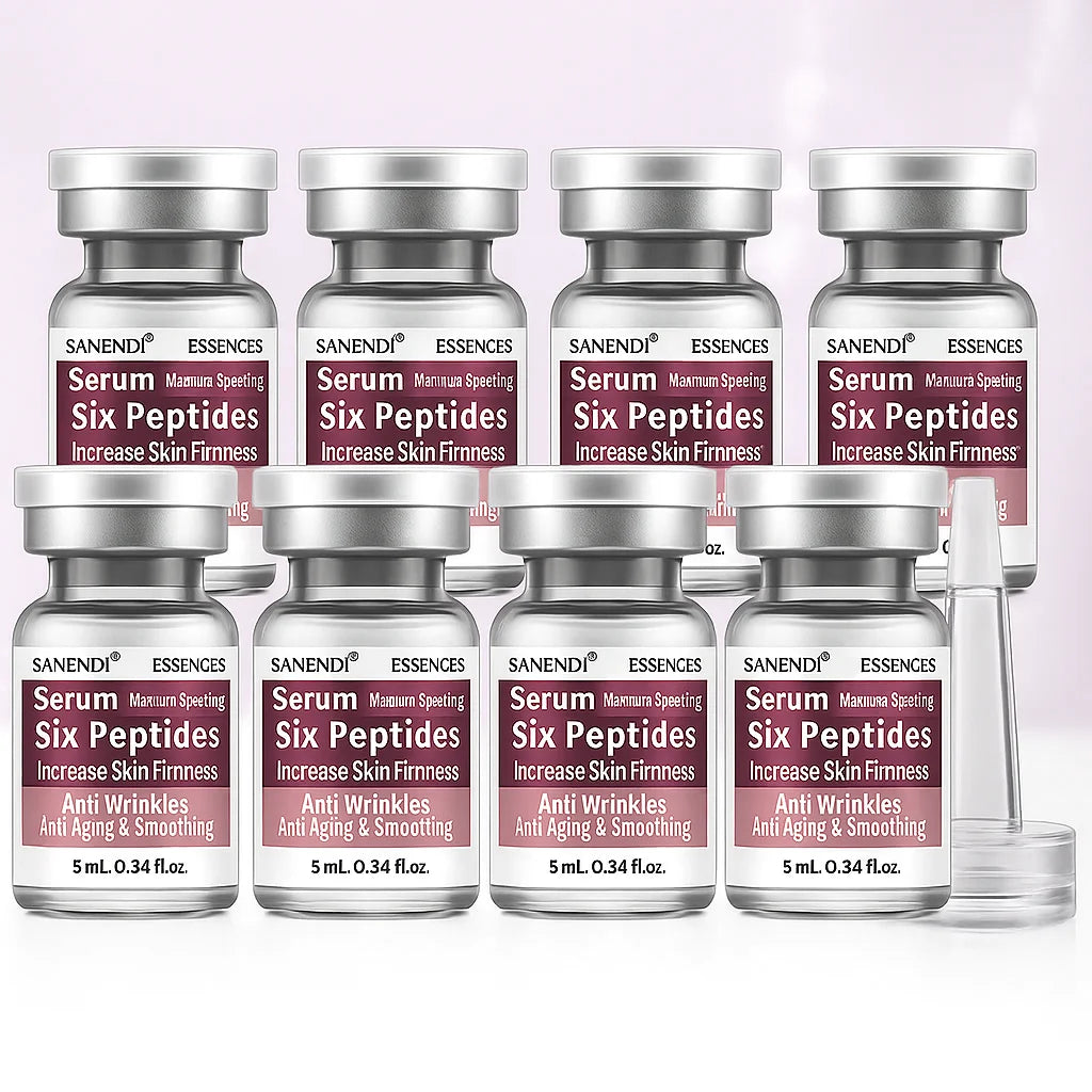6 Peptide Hyaluronic Acid Serum – Acne Solution & Anti-Aging
