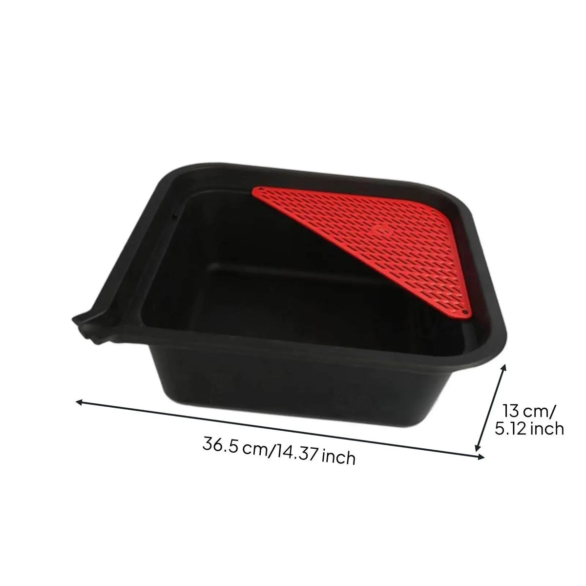 Oil Drain Pan Heavy Duty Oil Collection Pan Construction Vehicle Fluid Drain Basin for Mechanics, DIY Enthusiasts