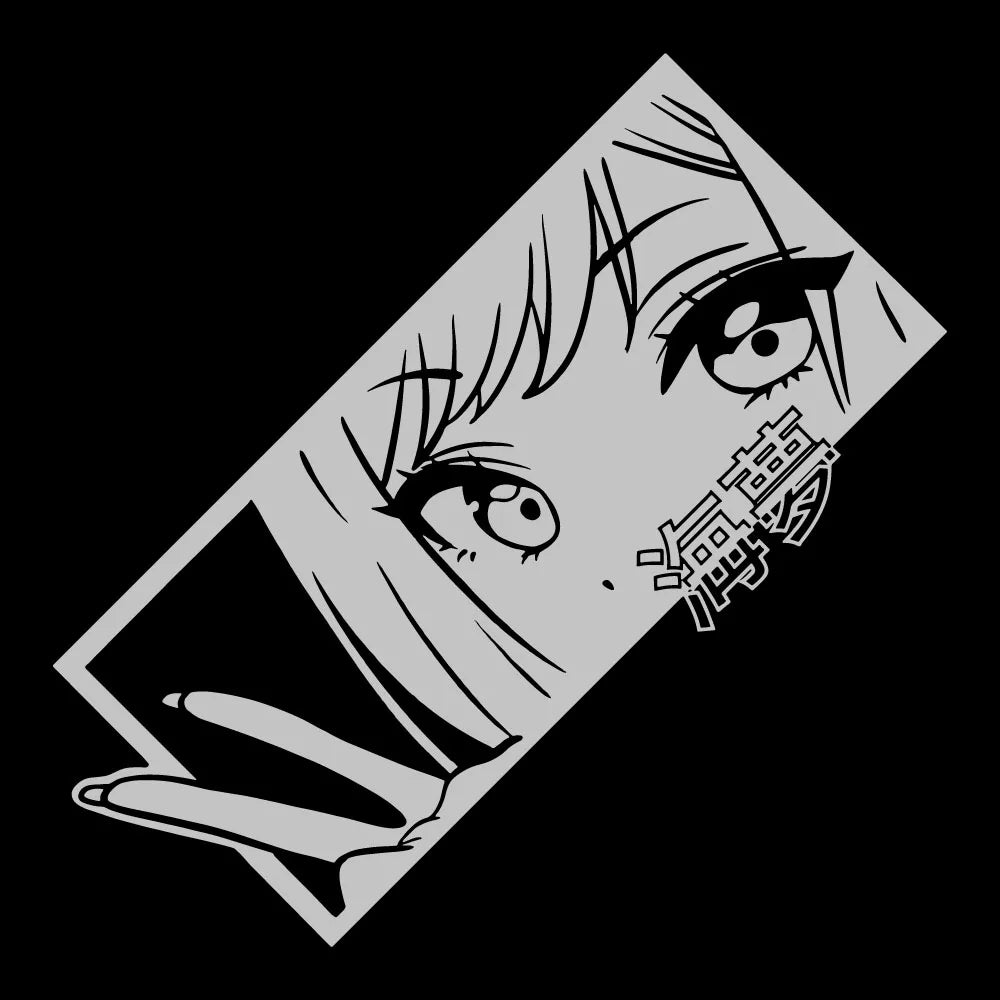 Holographic Anime Car Decal - Waterproof JDM Vinyl Sticker - image 6