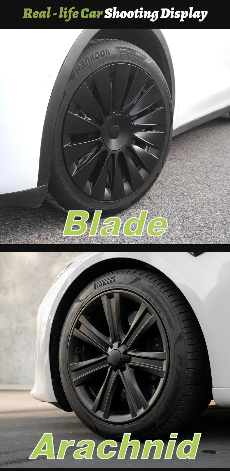 19-Inch Blade Wheel Covers for Tesla Model Y 2020-2024 - image 27