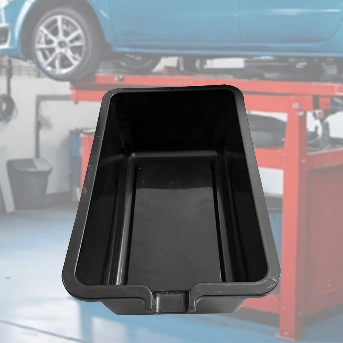 6L Car Oil Drain Pan Leakproof Oil Collection Tray for Truck Engine Part Cleaning Garage Workshop Tool