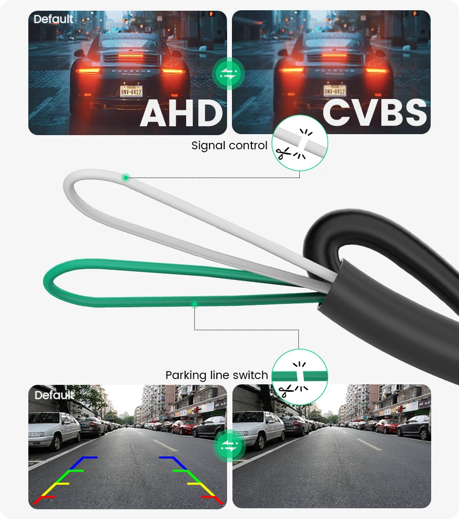 1080P AHD Backup Camera for BMW 3/5/X Series with Night Vision - image 16