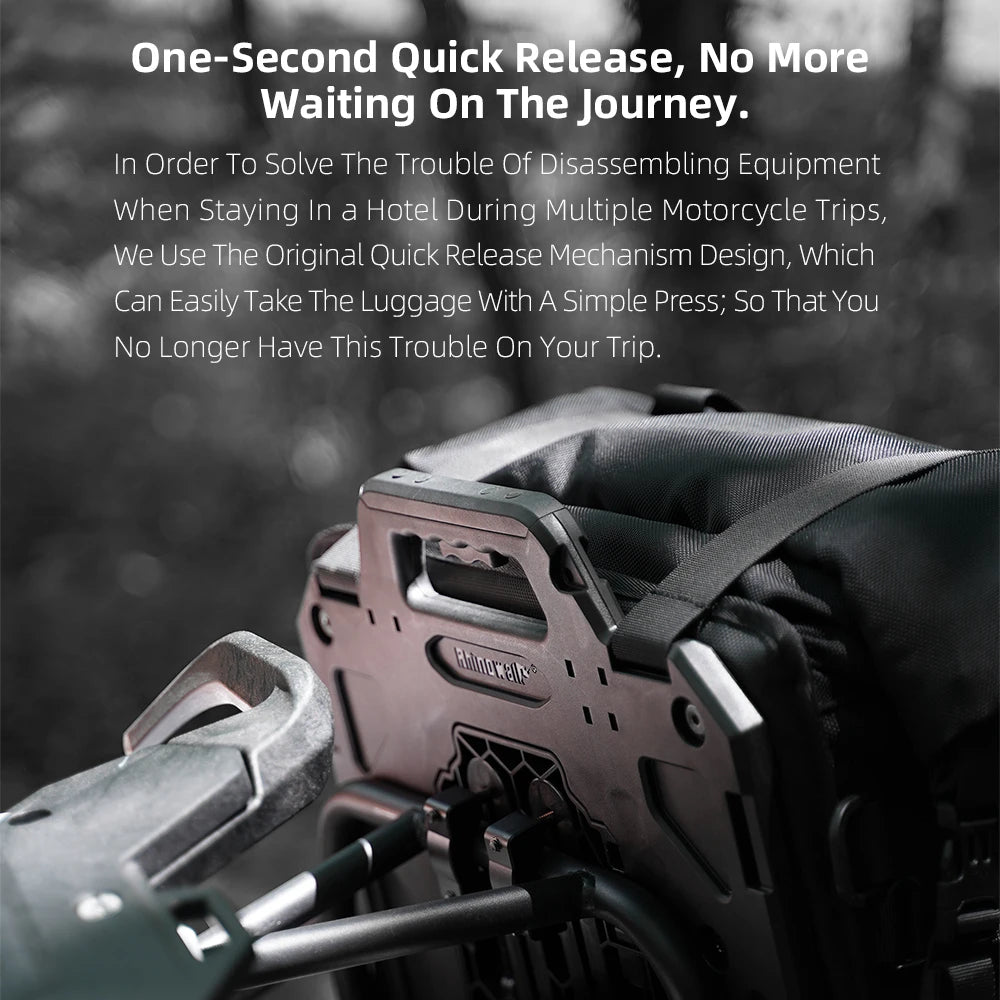 Rhinowalk 35L Quick-Release Waterproof Motorcycle Saddlebag - image 4