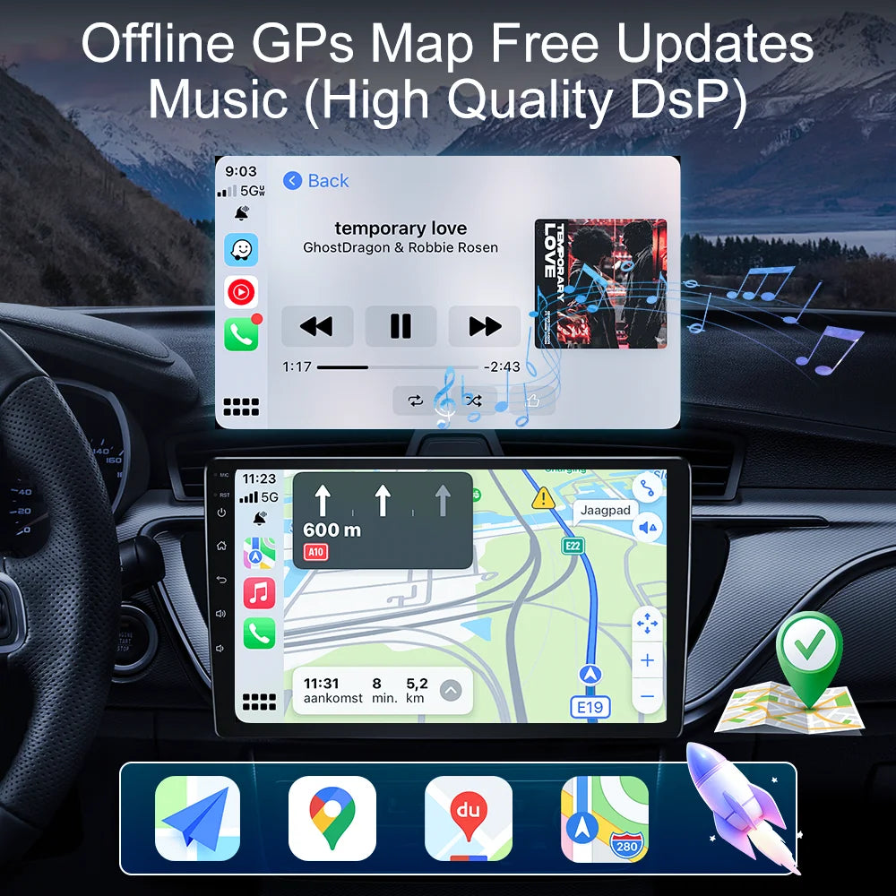 Android GPS Car Stereo for Chevrolet Malibu 2012-2015 - image 4