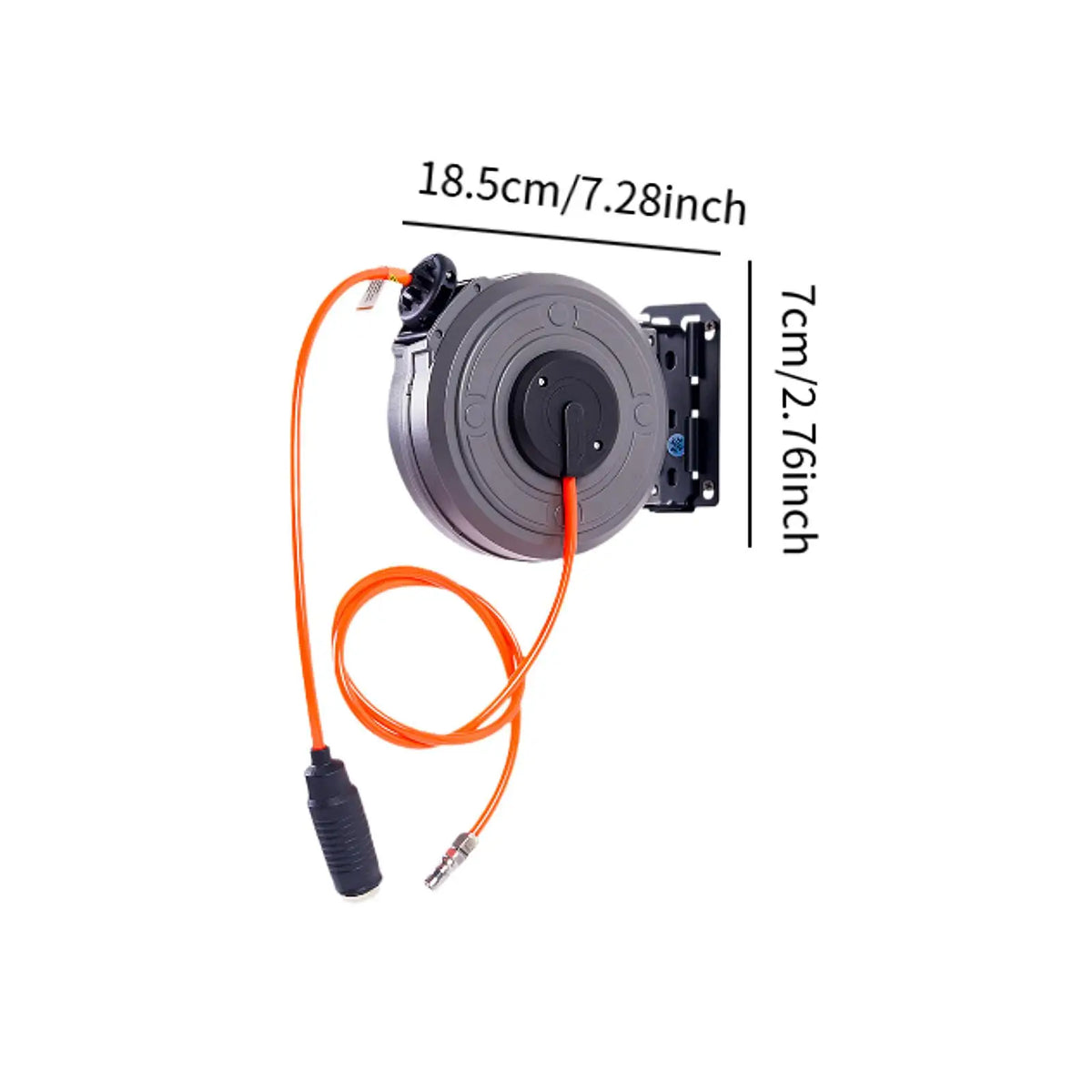 Heavy Duty Automatic Retractable Hose Reel with 180 Degree Swivel Bracket