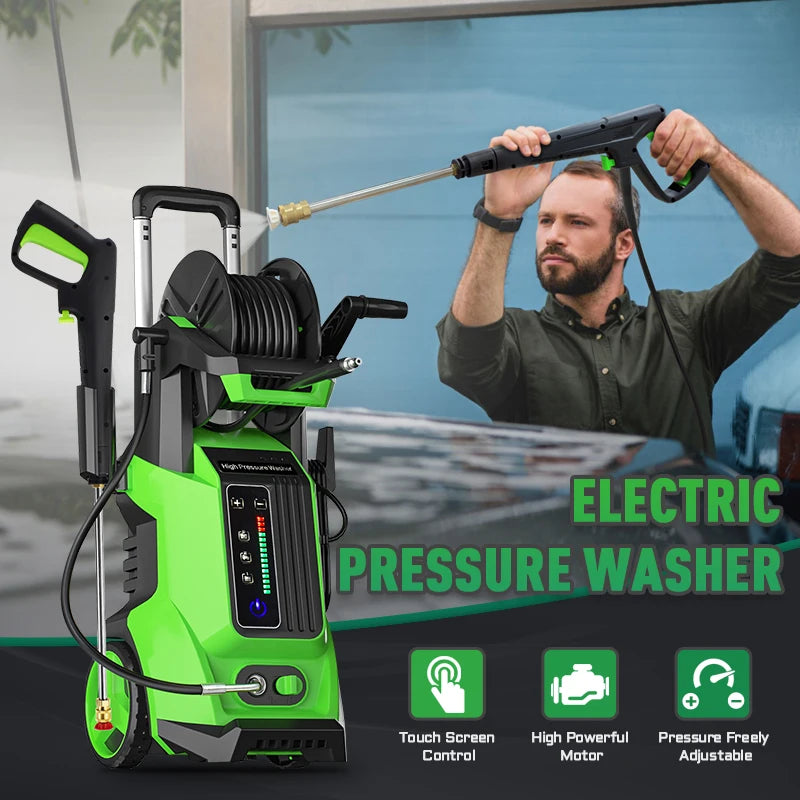 4500 PSI Electric Pressure Washer with Adjustable Nozzles - image 2