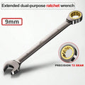 6–32mm Dual-Use Ratchet Combination Wrench