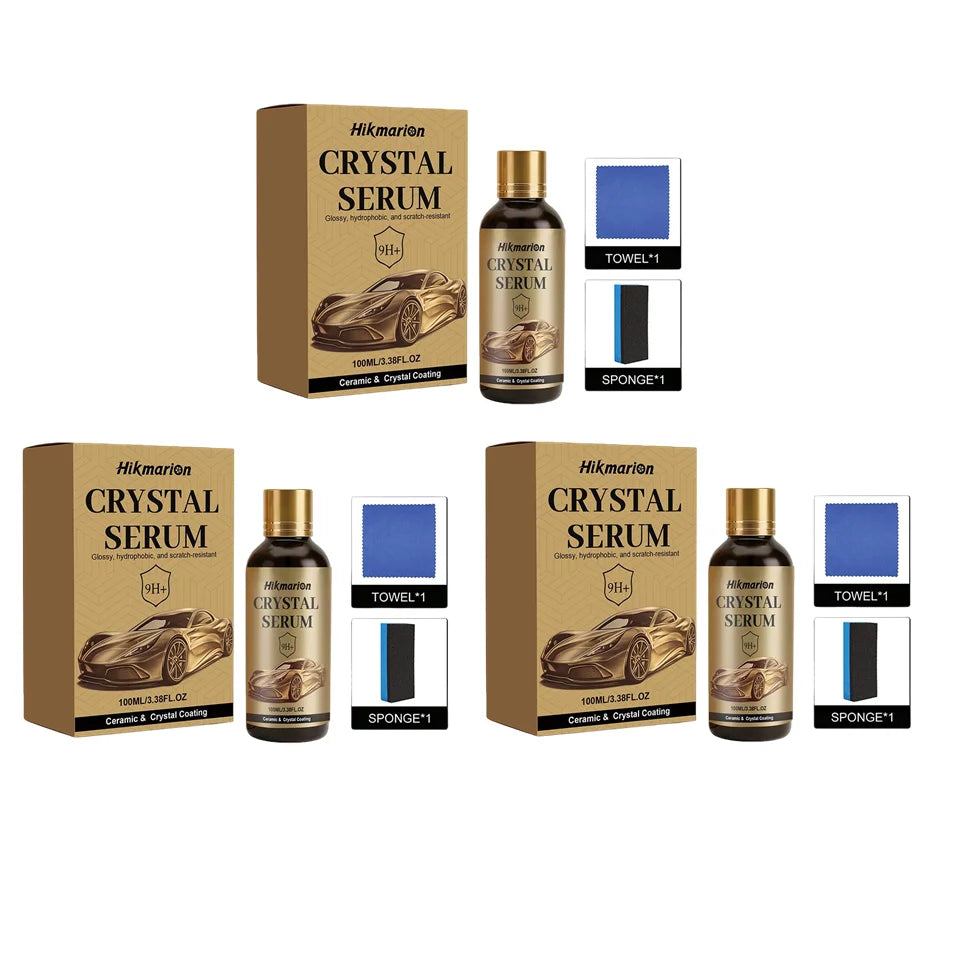 Ceramic Car Coating Kit with Towel and Sponge
