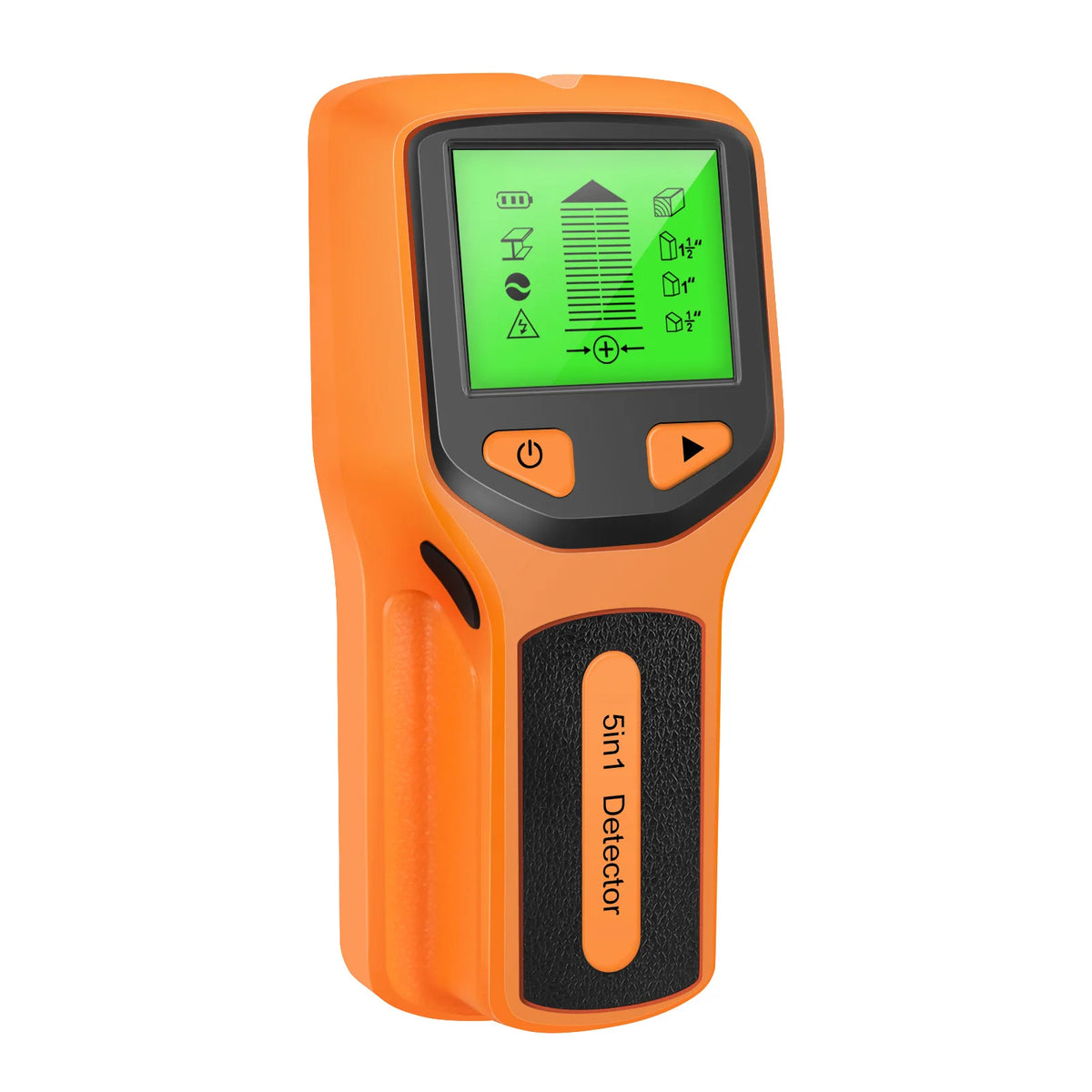 5 in 1 Stud Finder Wall Scanner, Multifunctional Wall Detector for Wood Metal Studs & Live AC Wires, LCD Display Wall Sensor