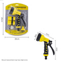 Garden Hose Nozzle Spray Nozzle Heavy Duty Watering Patterns Watering Plants Lawn Garden Washing Cars Cleaning Showering Pets