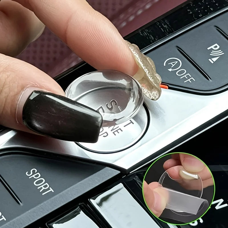 Clear Protective Sticker for Car Start/Stop Button