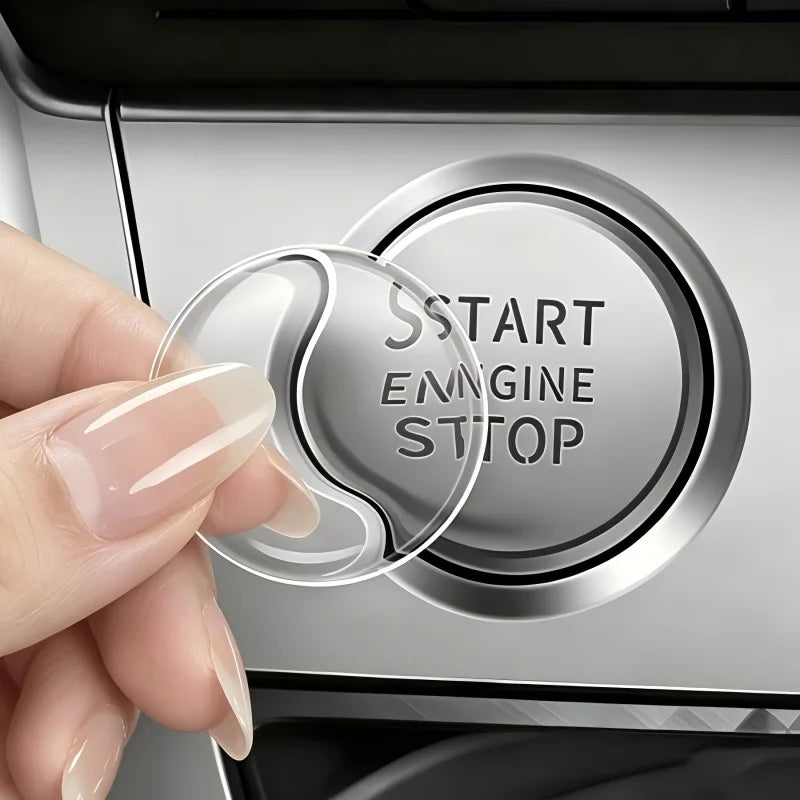 Clear Protective Sticker for Car Start/Stop Button