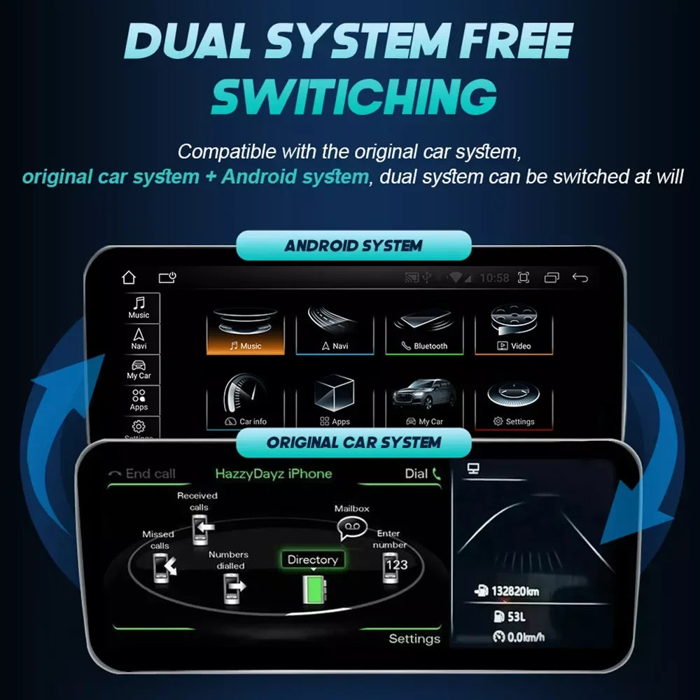 Android 14 Multimedia Player for Audi A4 A5 A6 Q7 - image 5