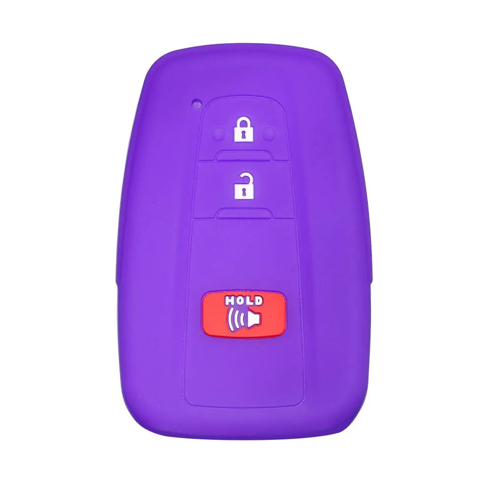 Toyota Silicone Key Fob Cover - Soft Durable for RAV4 Corolla Camry - image 20