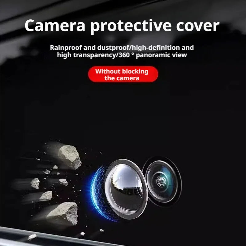 Car Backup Camera Protective Cover, Clear Rainproof Dustproof Shield