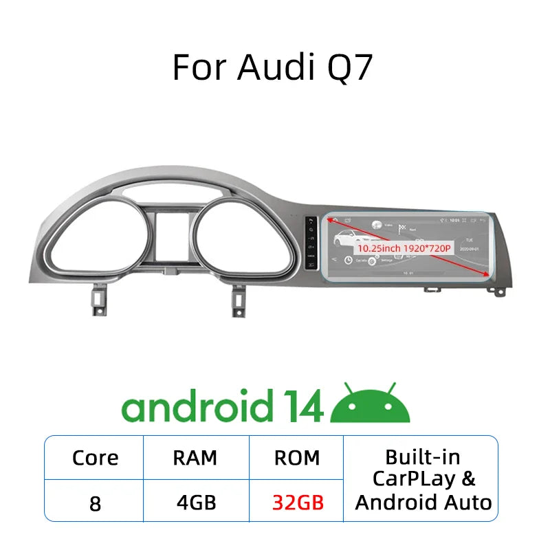 Android 14 Multimedia Player for Audi A4 A5 A6 Q7 - image 19