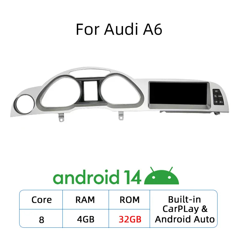 Android 14 Multimedia Player for Audi A4 A5 A6 Q7 - image 22