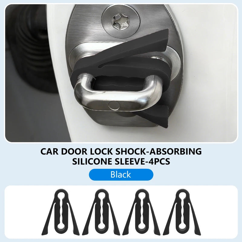 Universal Car Door Shock Absorber Buffer Pads, Anti-Vibration
