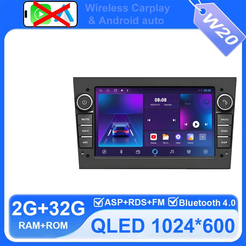 7-inch Android Car Radio with CarPlay GPS for Opel Astra Vectra Zafira - image 25
