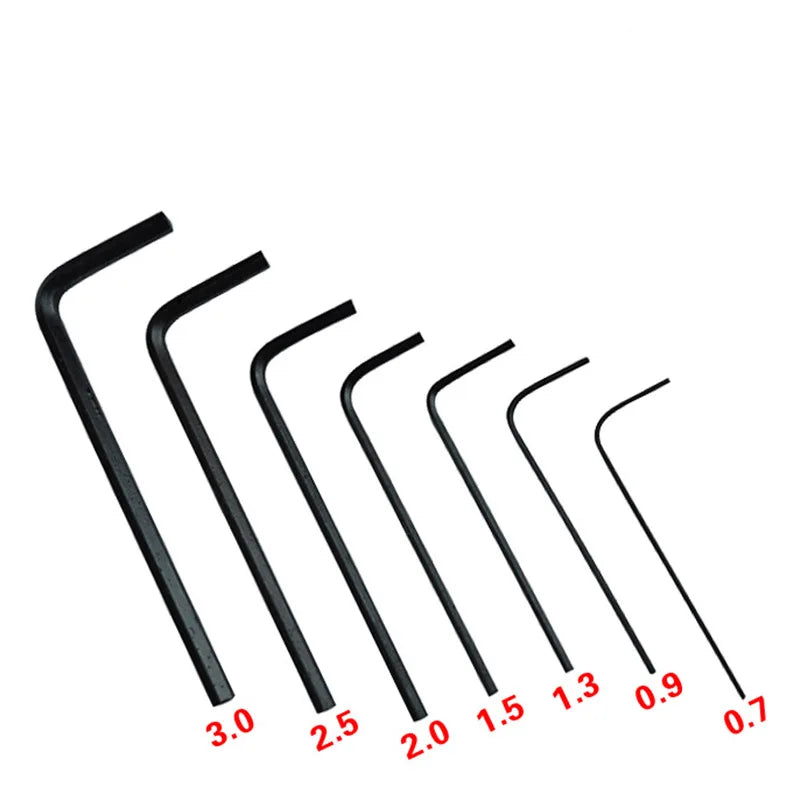 7-Piece Hex Allen Key Set 0.7–3mm