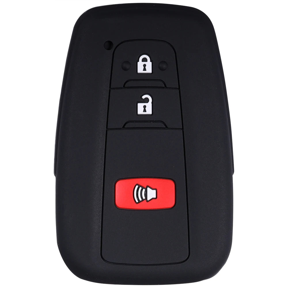 Toyota Silicone Key Fob Cover - Soft Durable for RAV4 Corolla Camry - image 7