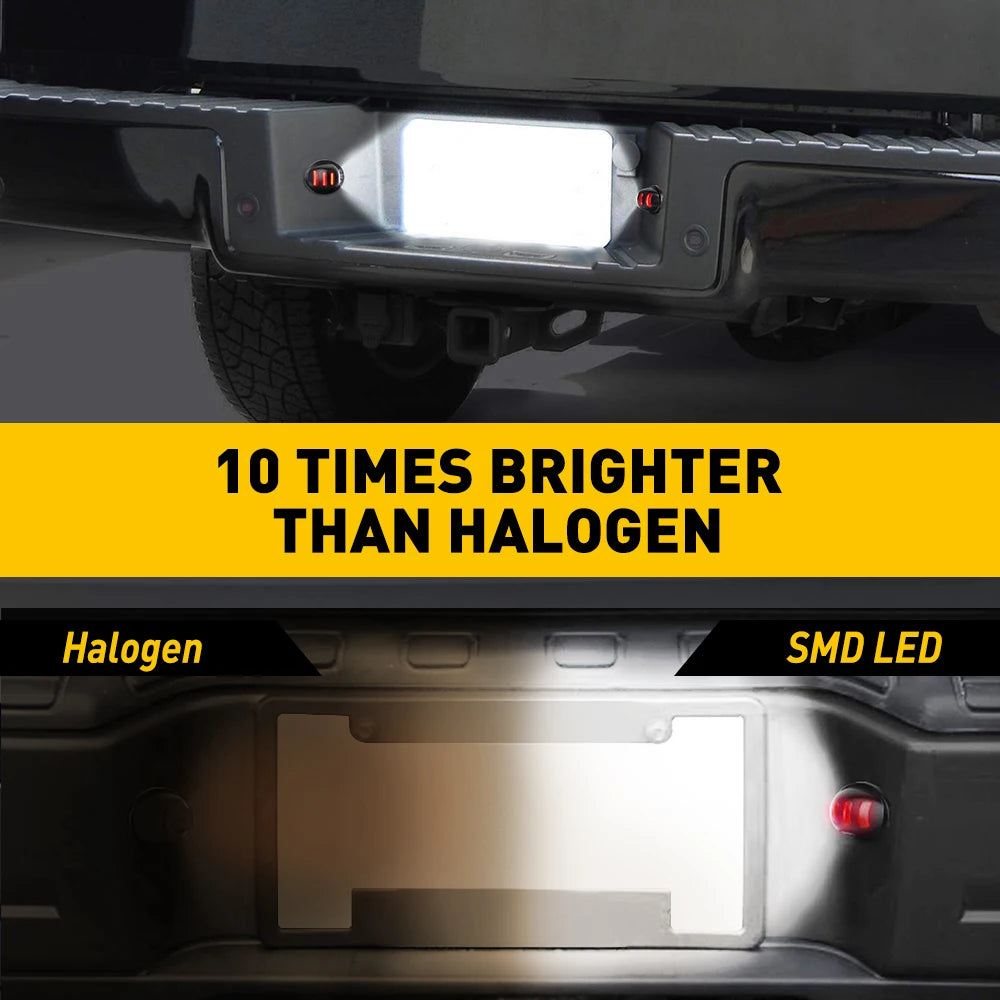 Super Bright LED License Plate Lights for Ford F-150 F-250 (2 Pack) - image 3