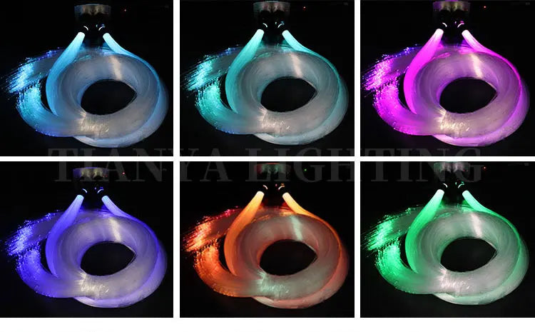 RGBW LED Starry Sky Car Ceiling Light with Fiber Optics - image 10