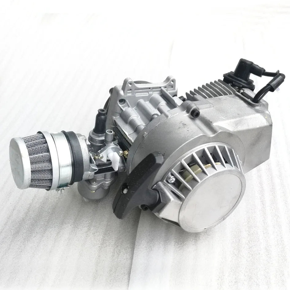 47cc 2-Stroke Pull Start Engine with Gearbox for Pocket Bike and Mini ATV