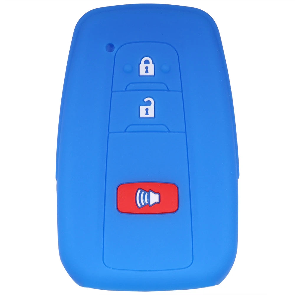 Toyota Silicone Key Fob Cover - Soft Durable for RAV4 Corolla Camry - image 32