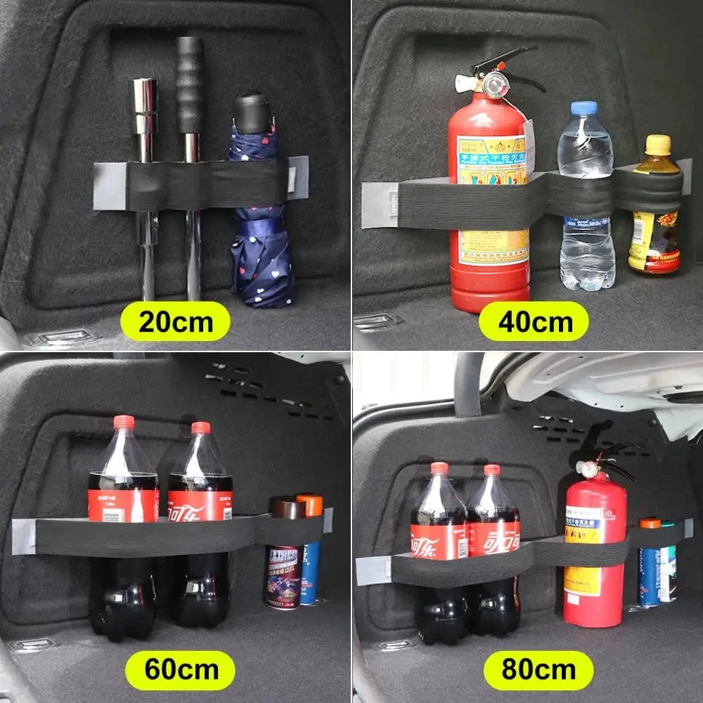 Car Trunk Organizer Fixing Belt – Magic Tape Storage Strap