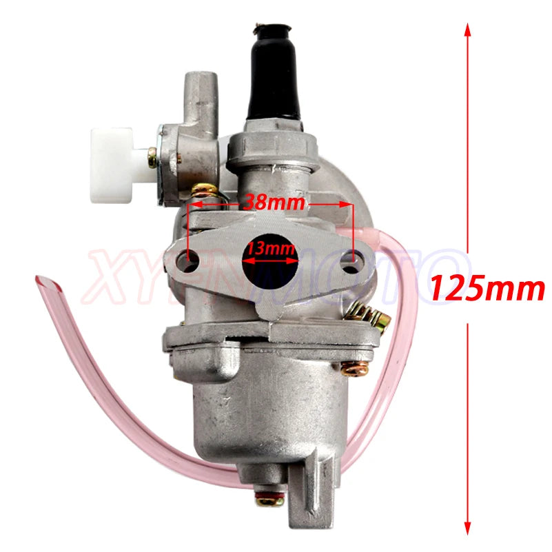 44mm Carburetor + Air Filter Kit for 49cc 2-Stroke Mini Bike - image 3