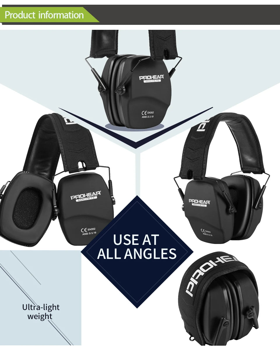 ZOHAN NRR 26dB Ear Protection Earmuffs for Shooting - image 17