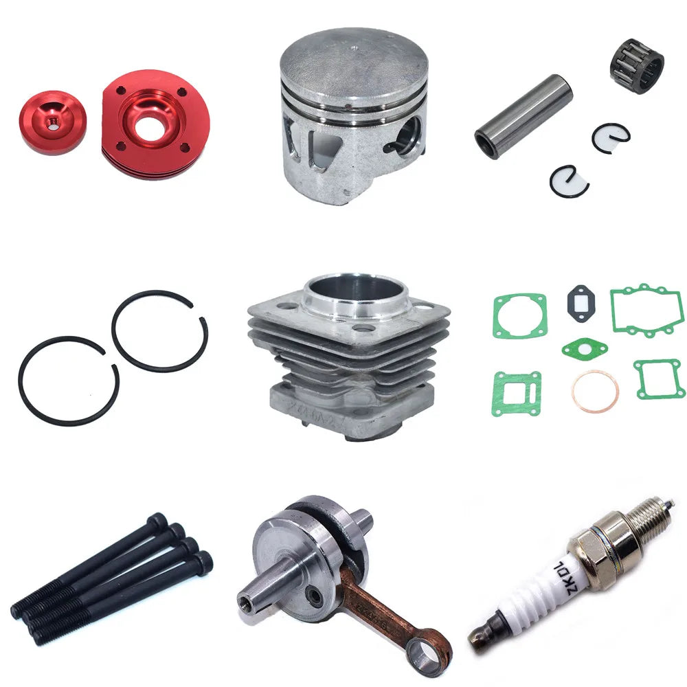 49cc Cylinder, Piston, Head and Gasket Parts for Small Engines