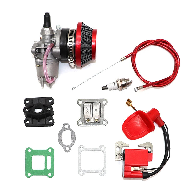 High-Performance 49cc and 47cc Carburetor with Pod Filter